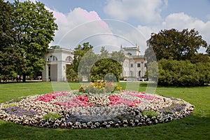 Åazienki KrÃ³lewskie or Park Åazienkowski in Warsaw in Poland